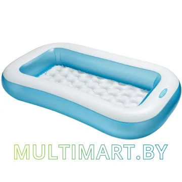 Надувной бассейн Intex Rectangular Baby 57403 (166х100х28)